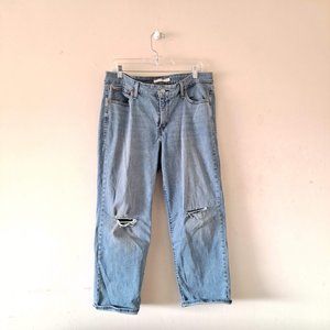 Levi's Light Blue Boyfriend Jeans